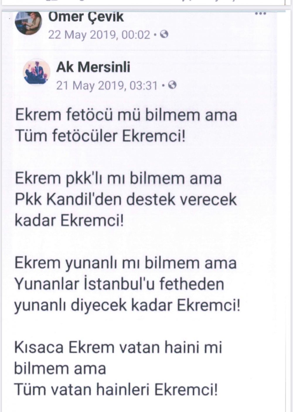 ekrem imamoğlu küfür