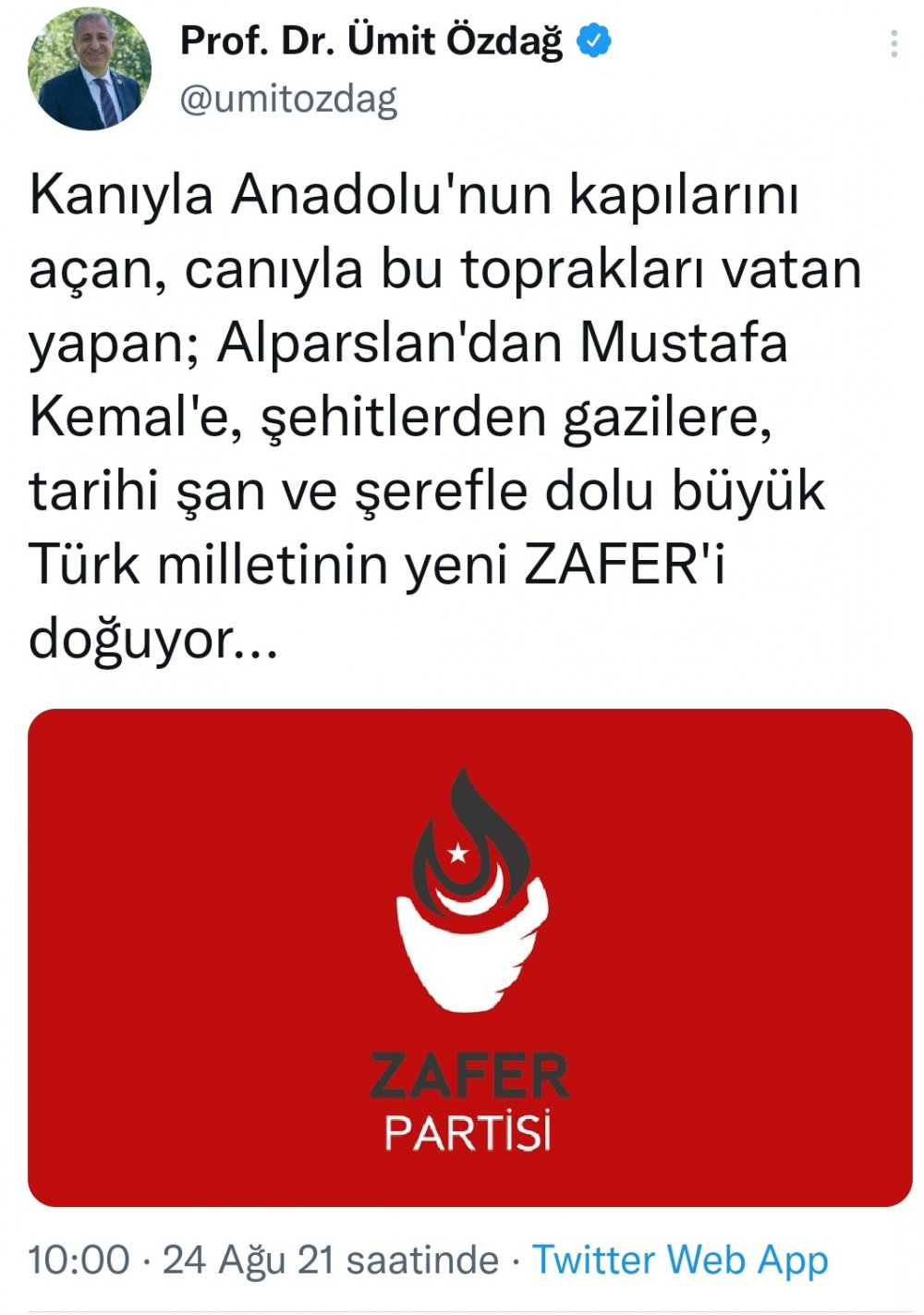 zafer partisi