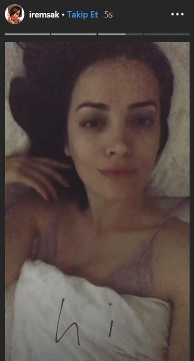 irem sak yatak fotoğrafı