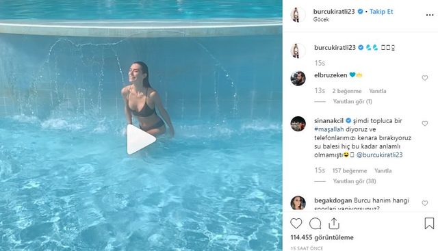 burcu kıratlı bikini