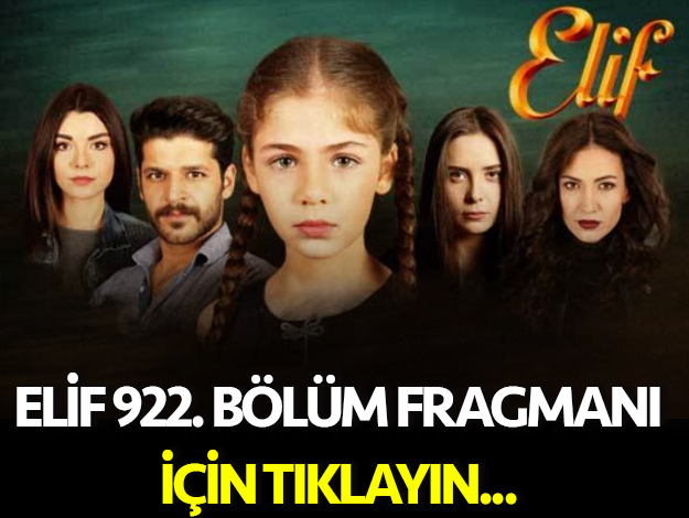 elif 922. bölüm fragmanı