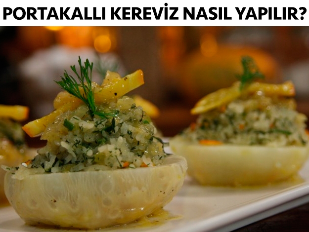 portakallı kereviz gelinim mutfakta