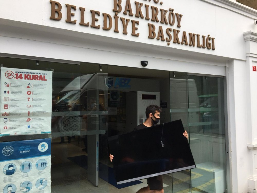 Bakırköy Belediyesi haciz