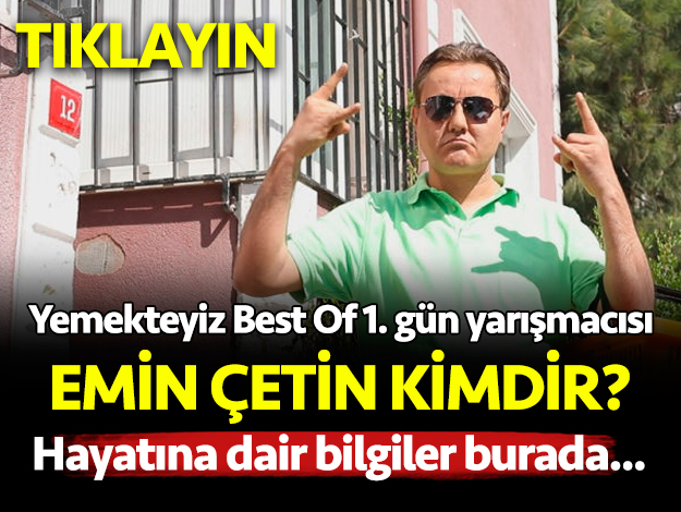yemekteyiz best of emin çetin
