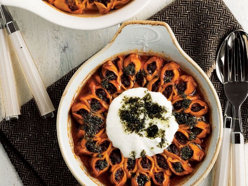 fırında pratik mantı