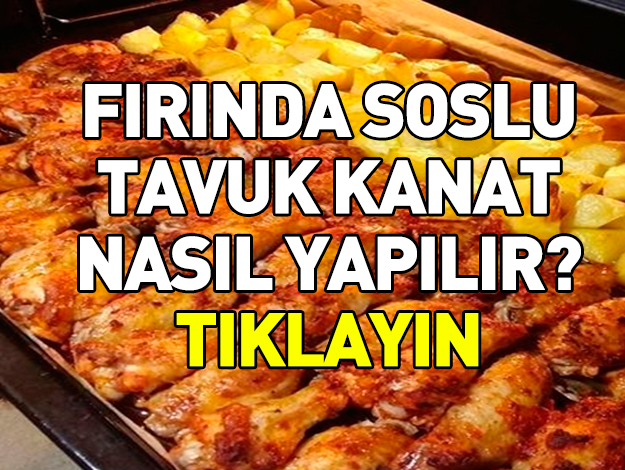 Fırında Soslu Tavuk Kanat