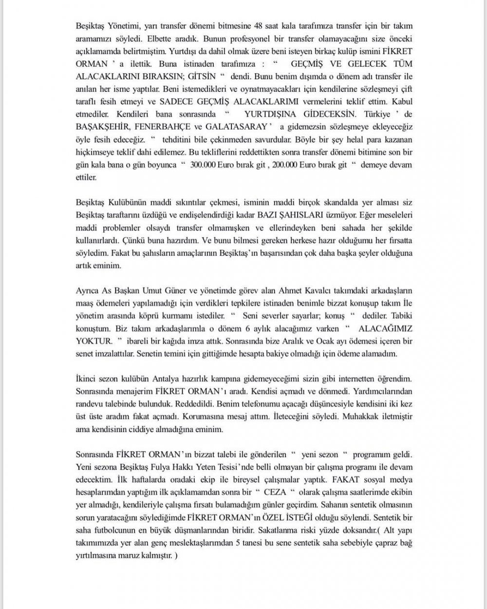 gökhan töe beşiktaş ayrılık