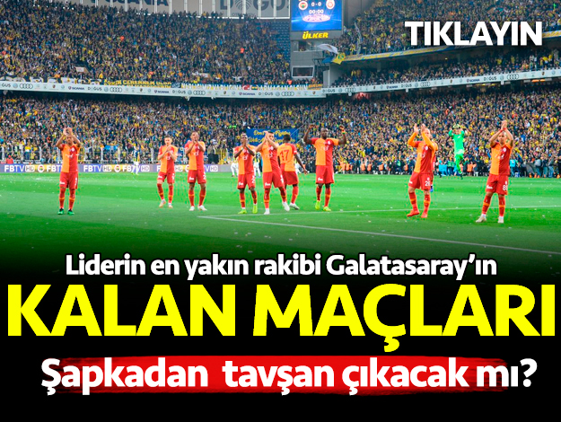 galatasaray kalan maçlar