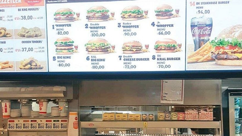 istanbul havalimanı hamburger fiyatları