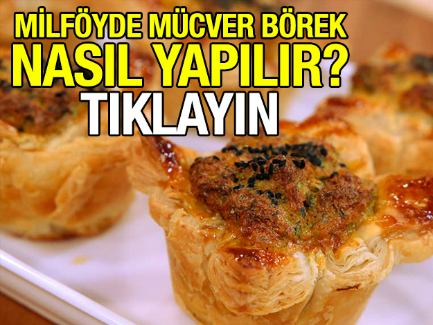 milföyde mücver börek