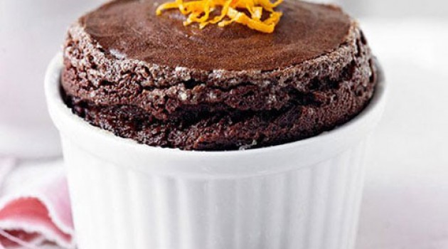 gelinim mutfakta portakallı sufle kek