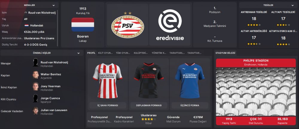 Football Manager 2023 (FM23) forma paketi indir