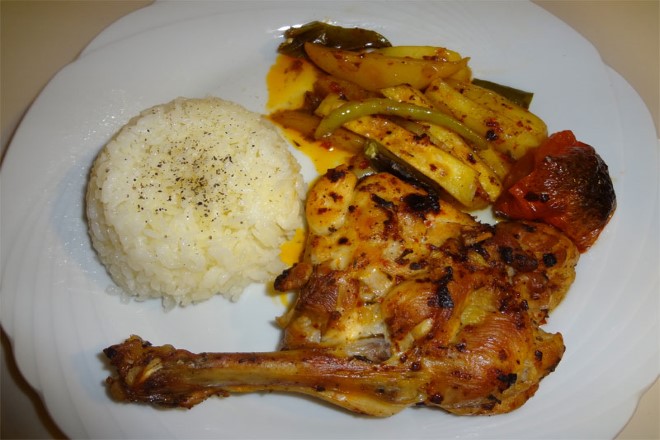 fırında tavuk pirzola