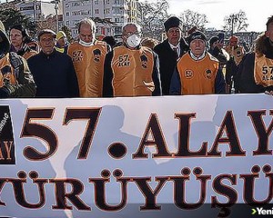"57. Alay" için Tekirdağ'dan Çanakkale'ye yürüyorlar