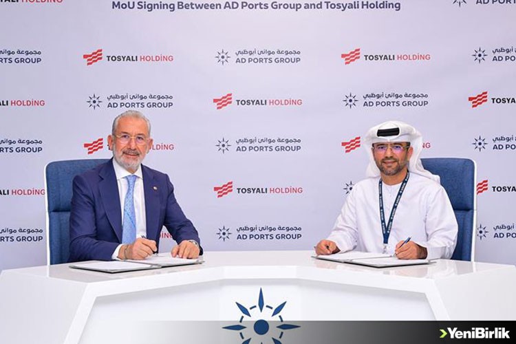 Tosyalı Holding, AD Ports Group ile niyet mektubu imzaladı