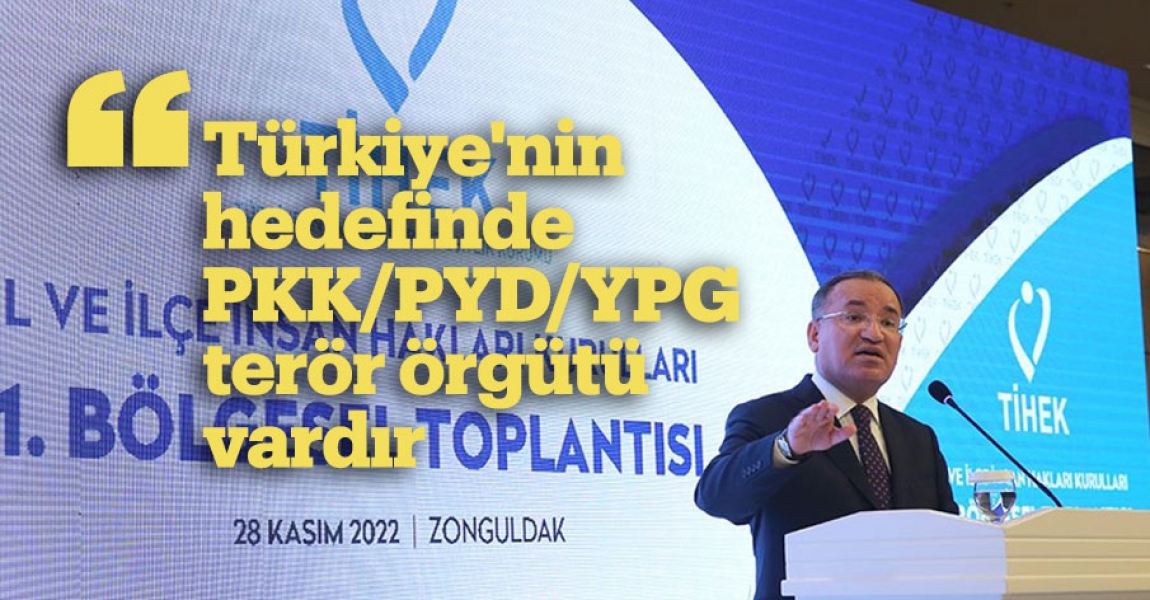 "Türkiye'nin hedefinde PKK/PYD/YPG terör örgütü vardır"