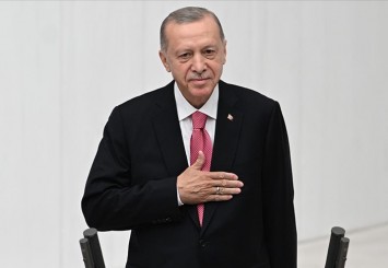 Cumhurbaşkanı Erdoğan, TBMM'de yemin etti