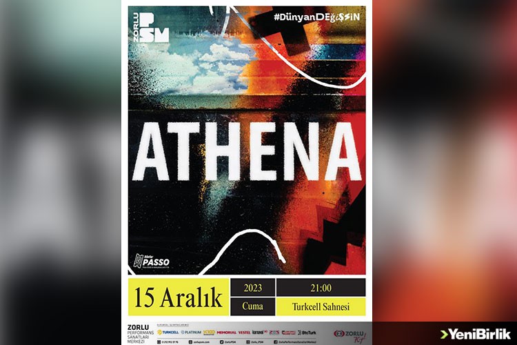 Athena Binlerce Müzikseverin Eşlik Edeceği Unutulmayacak Konser