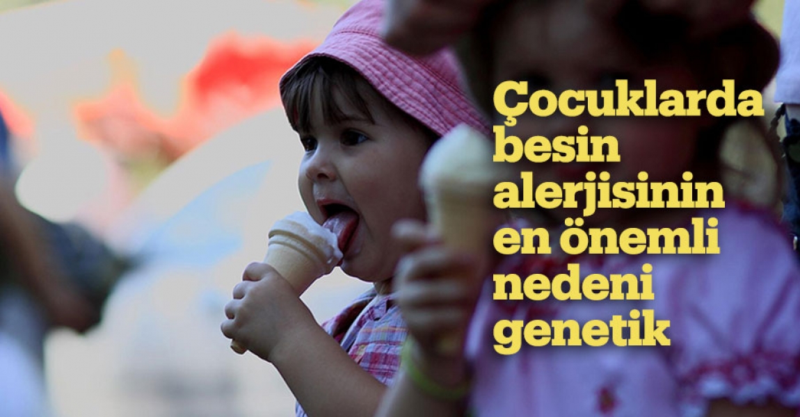 Çocuklarda besin alerjisinin en önemli nedeni genetik