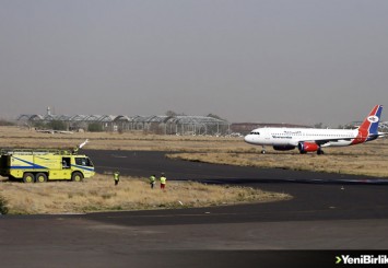 Yemen'deki Atak Havalimanı'nda 7 yıl sonra uçuşlar yeniden başladı