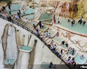 Giresun'daki Göksu travertenlerine sezonda 200 bin ziyaretçi bekleniyor