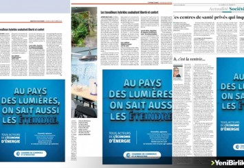 Fransa'da gazeteler sayfalarını "ışığı söndür" tasarruf kampanyasına ayırdı