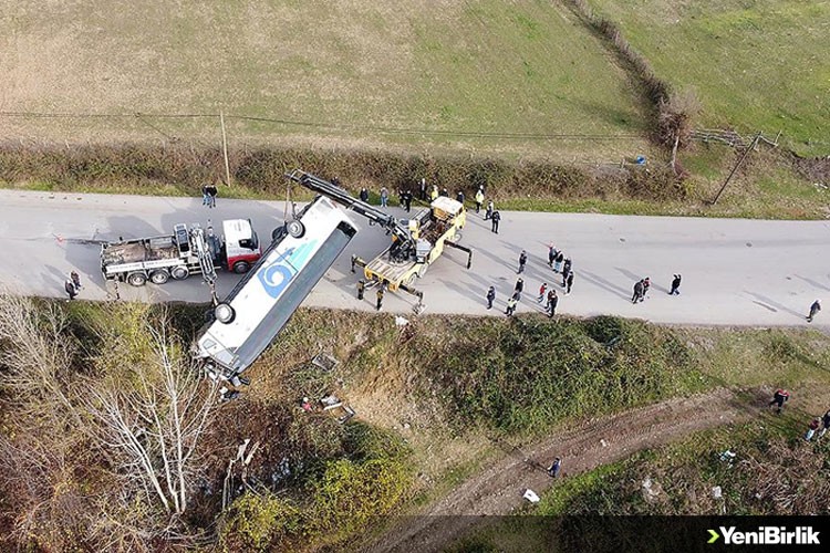 Bartın'da 40 kişinin yaralandığı kazada yolcu otobüsünün şoförü tutuklandı