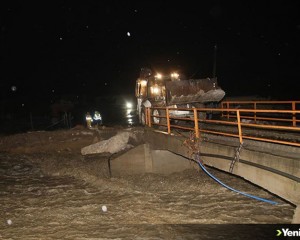Kastamonu'da sağanak nedeniyle köprü zarar gördü