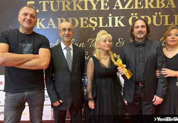 5. Türkiye-Azerbaycan Kardeşlik Gecesi'nde Sektörün Yıldızları programına anlamlı ödül