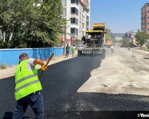 ​Büyükşehir, Elbistan'da Caddeleri Bir Bir Yeniliyor