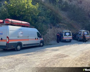 Karabük'te kanyonda mahsur kalan 2 kişiye ulaşılmaya çalışılıyor