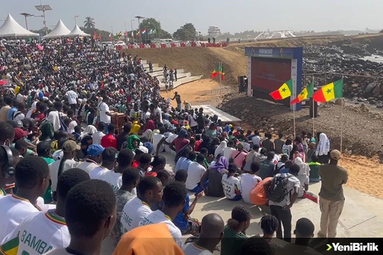 Senegal'de Dünya Kupası heyecanı yaşandı