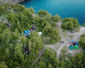 Bitlis'teki Nemrut Krater Gölü normalleşme süreciyle yeniden kampçıların uğrak yeri oldu