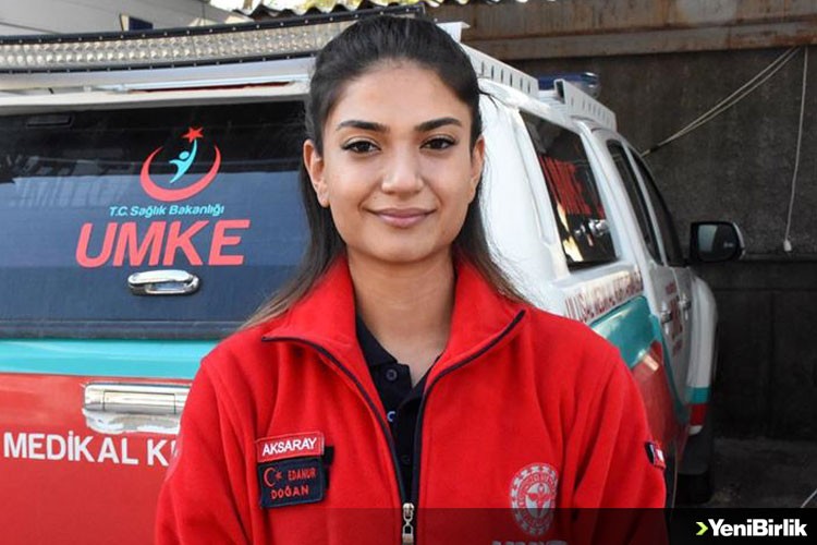 UMKE personeli Edanur, İzmir'deki depremde İnci Okan'ı kurtardığı anı unutamıyor