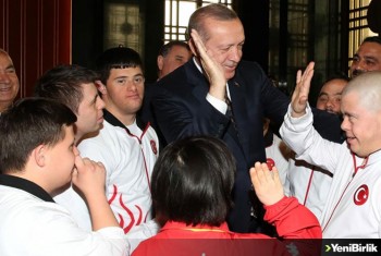 Dünya Engelliler Günü'nde özel sporcular Erdoğan'a teşekkür etti