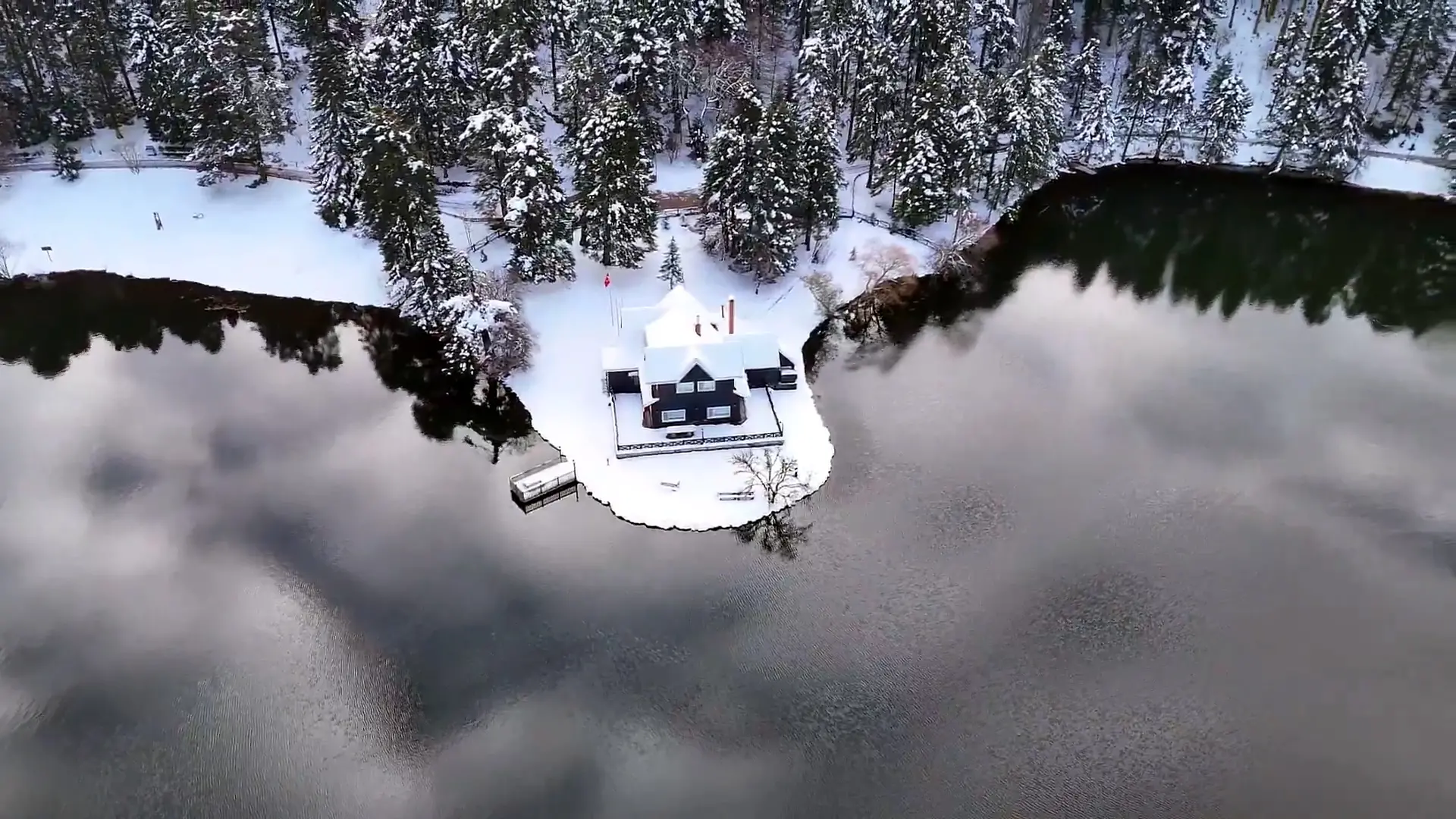 Beyaza bürünen Gölcük Tabiat Parkı’nda kartpostallık manzaralar 3