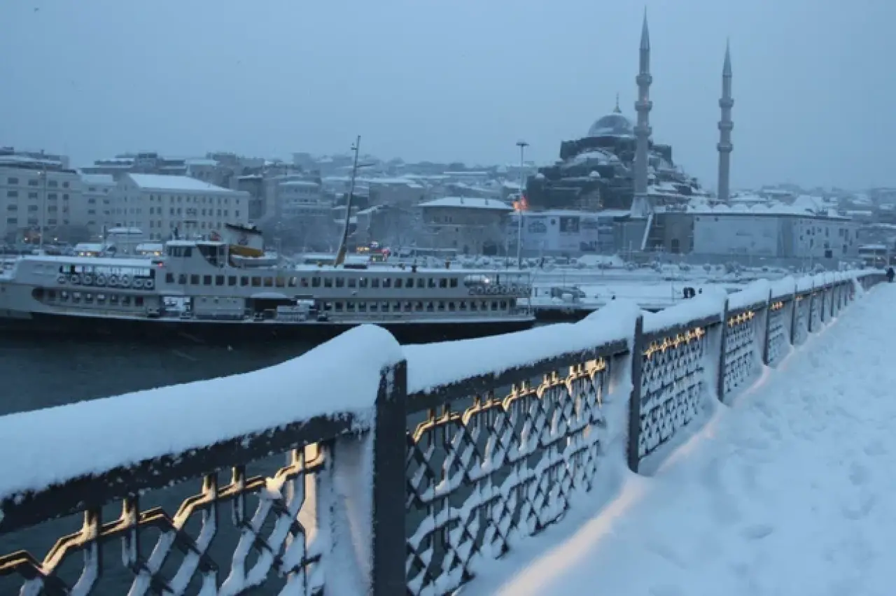 Meteoroloji tarihi duyurdu! İstanbul'a beklenen kar geliyor 1