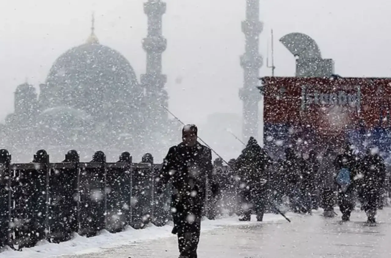 Meteoroloji tarihi duyurdu! İstanbul'a beklenen kar geliyor 5