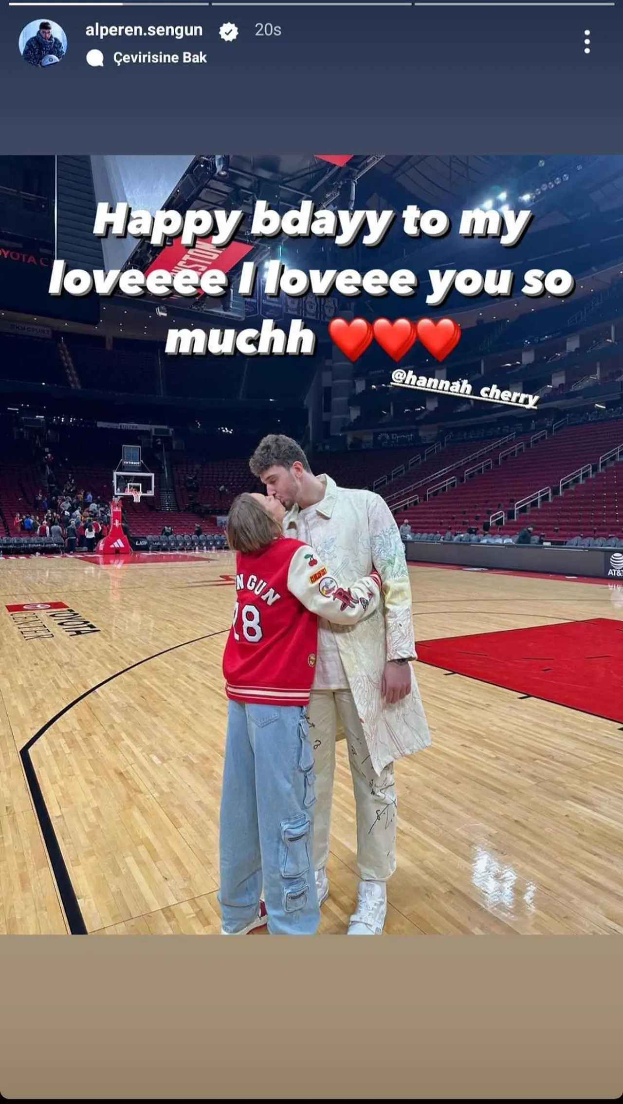 Alperen Şengün Sevgilisi Hannah Cherry Kimdir, Kökeni, Nereli, Kaç Yaşında ve Mesleği? İşte Detaylar! 5