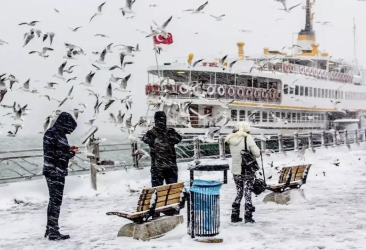 Meteoroloji tarihi duyurdu! İstanbul'a beklenen kar geliyor 4