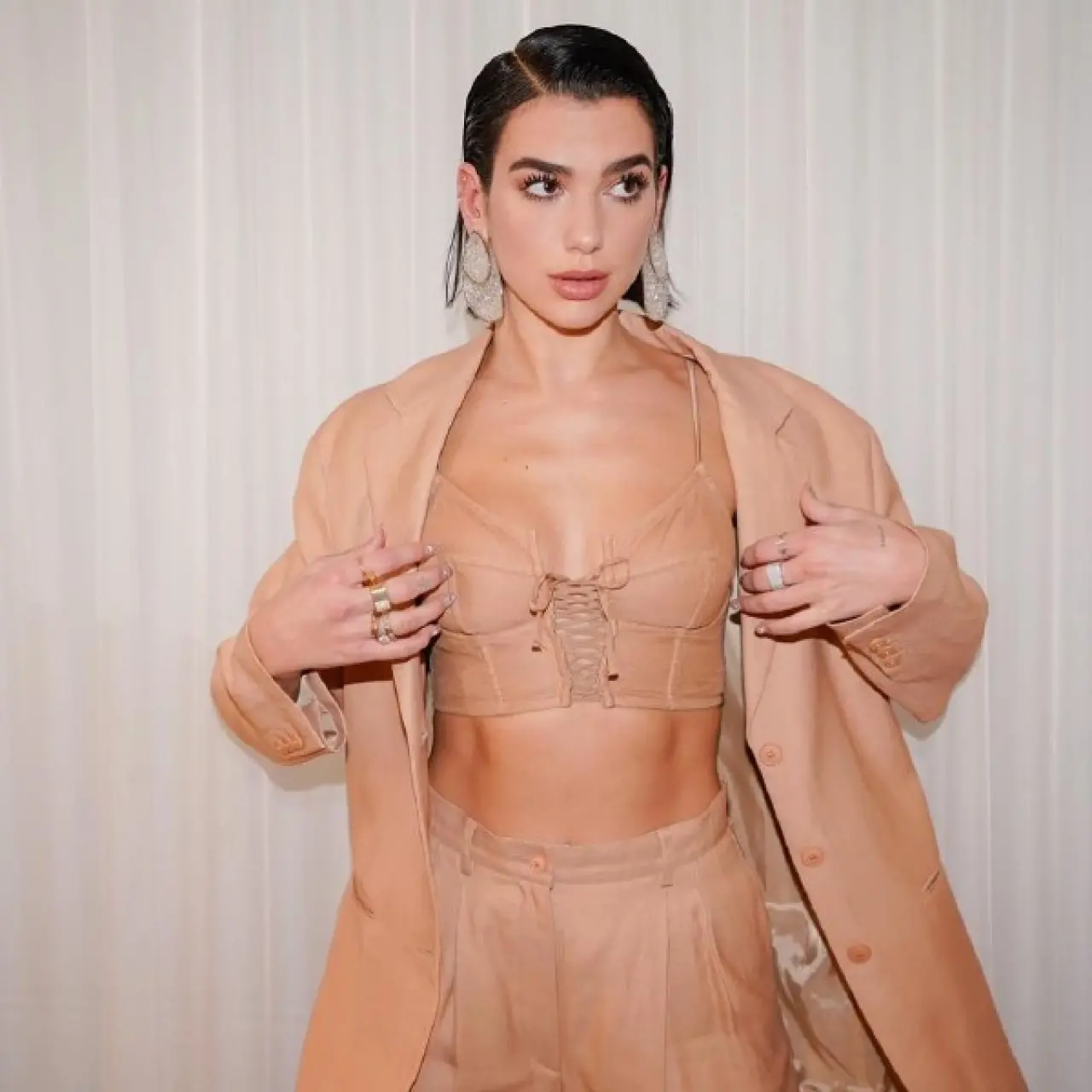 Dua Lipa’nın 2018’deki Maskülen ve Nude Güzellik Tarzı Hala Özleniyor! 3