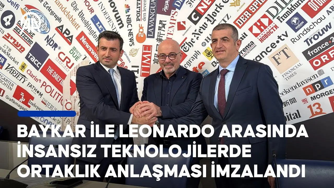 Baykar İle İtalyan Devi Leonardo Ortaklık Anlaşması İmzaladı:  İnsansız Teknolojilere İmza Atacaklar! 1