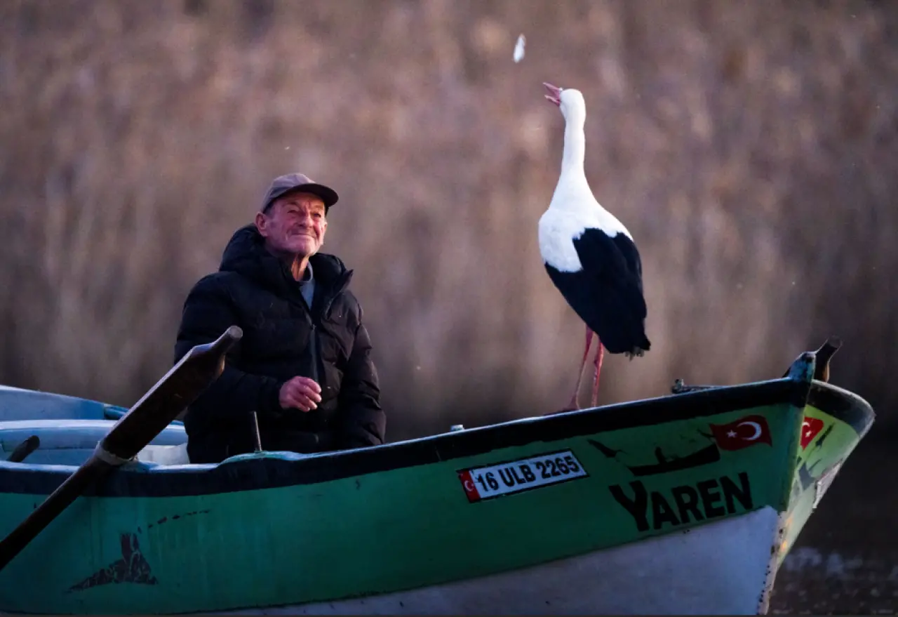 Yaren Leylek 14. Kez Döndü! Balıkçı Adem'le Unutulmaz Buluşma 3
