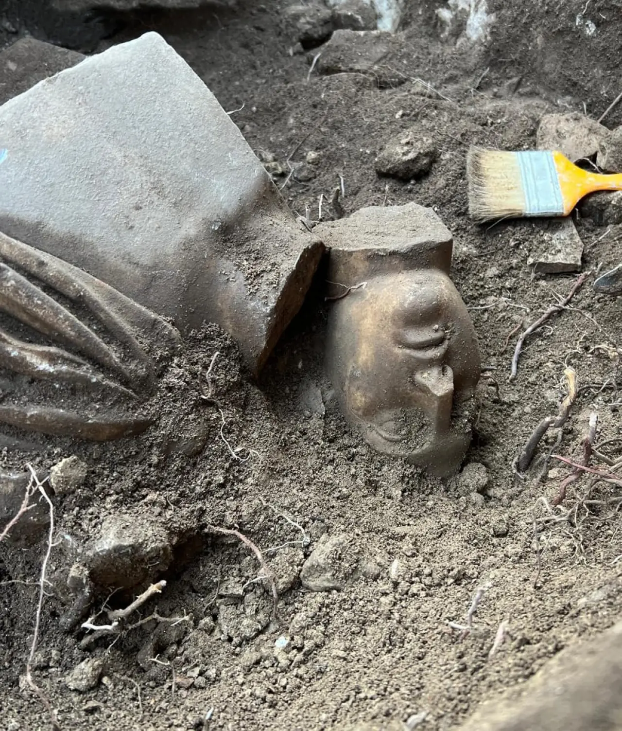 Aspendos'ta tarihi keşif: Hermes Heykeli gün yüzüne çıkarıldı 1