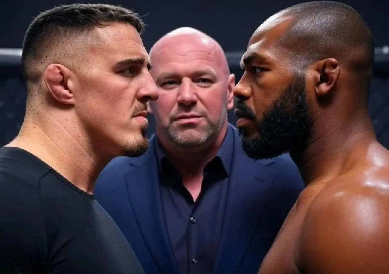 UFC'de Fırtına Kopuyor! Jon Jones ve Tom Aspinall Maçı Ne Zaman? Dana White Açıkladı! 5