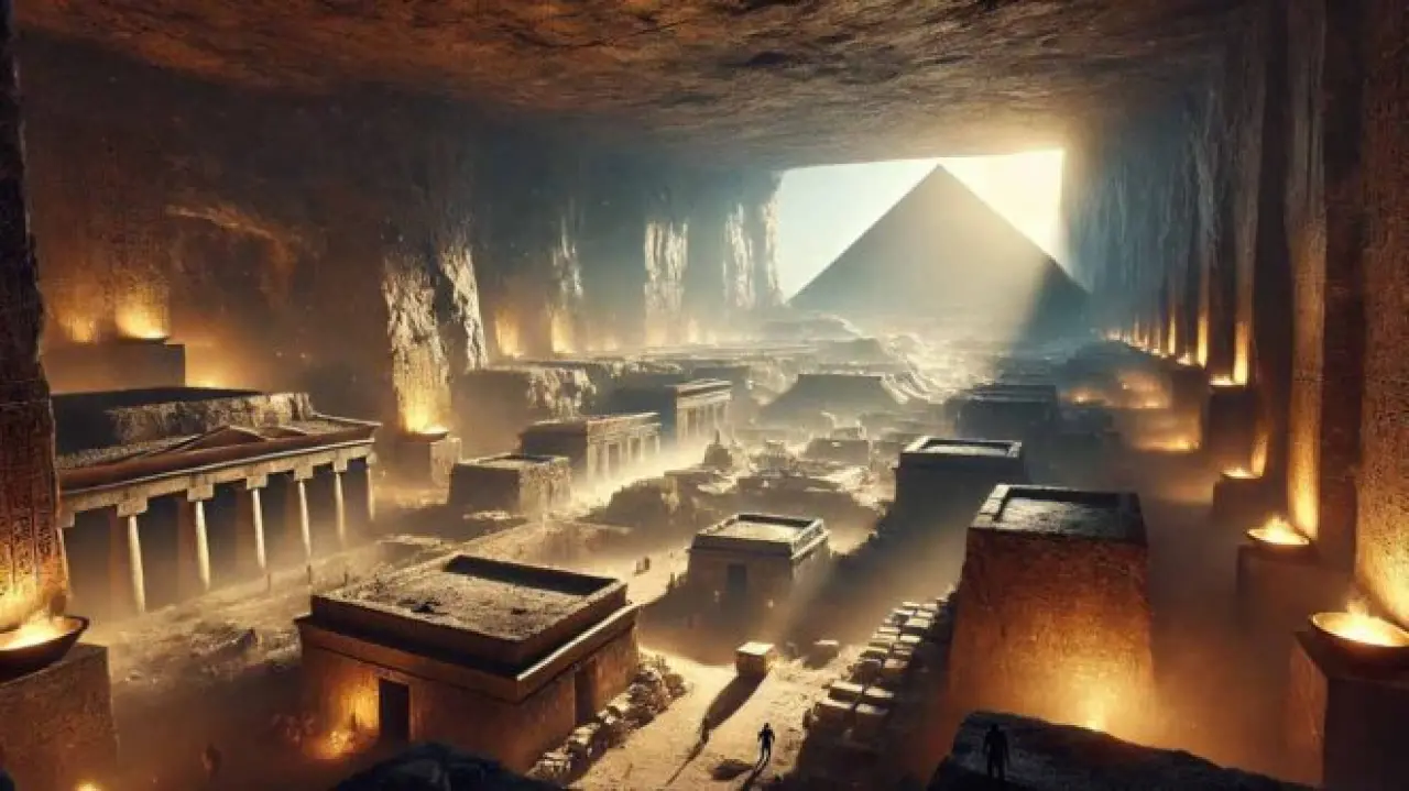 Piramitlerin Altında Gizli Bir Kapı Bulundu! Peki Nereye Açılıyor? 2