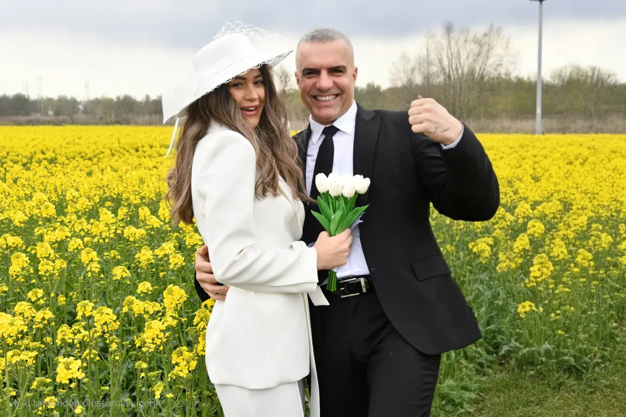 ''Evliliğe Karşıyım'' diyen Berdan Mardini'nin sürpriz nikah resimleri ortaya çıktı 4