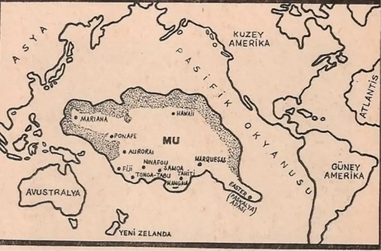 Mu Kıtası Nedir, Atatürk Ne Yaptı, Nerede,  Atlantis Mi, Ne Zaman Battı Hikayesi? 1