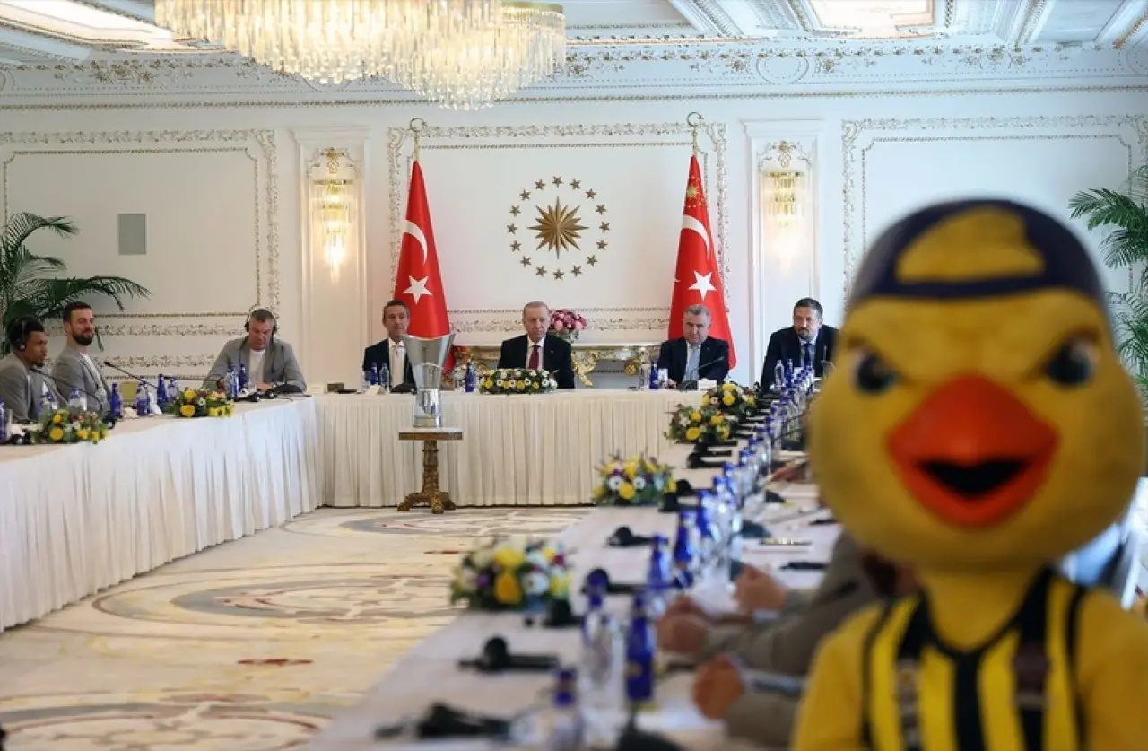 Fenerbahçe Avrupa’nın zirvesinde Erdoğan şampiyonları tebrik etti 10