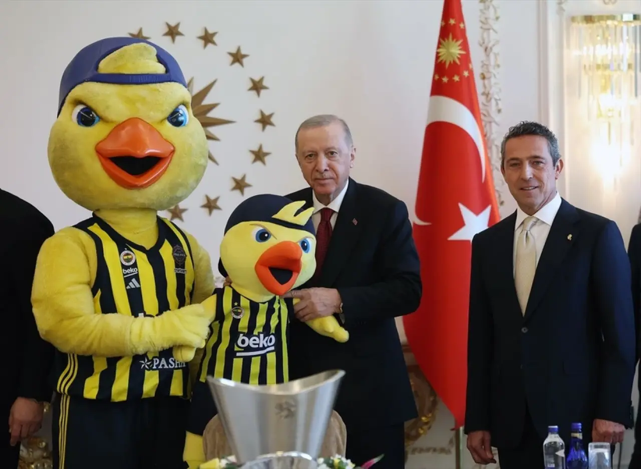 Fenerbahçe Avrupa’nın zirvesinde Erdoğan şampiyonları tebrik etti 16